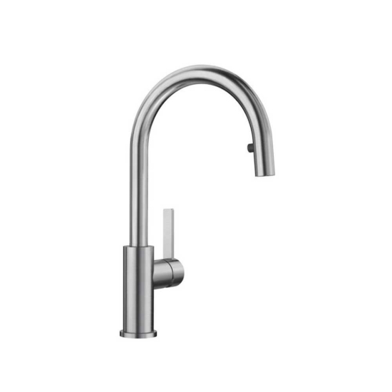 Εικόνα της Μπαταρία Κουζίνας Blanco Candor-S Ντους 523121 Inox