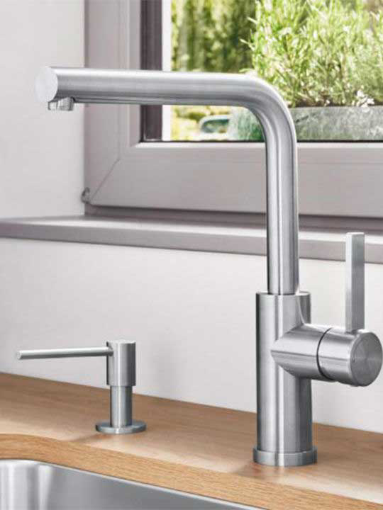 Εικόνα της Μπαταρία Κουζίνας Blanco Landora-F 526179 Inox