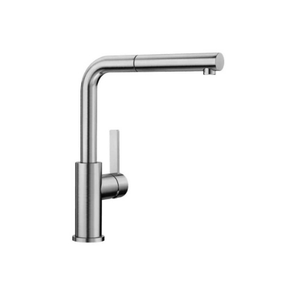 Εικόνα της Μπαταρία Κουζίνας Blanco Landora-S 523123 Ντους Inox