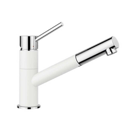 Εικόνα της Μπαταρία Κουζίνας Blanco Kano-S Ντους 525040 White/Chrome