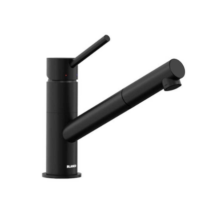 Εικόνα της Μπαταρία Κουζίνας Blanco Kano-S Ντους 526668 Black Matt