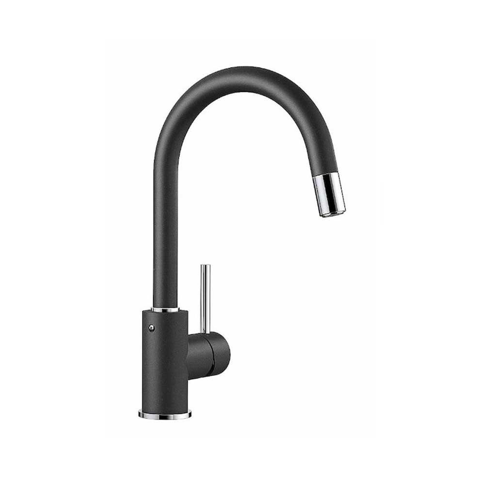 Εικόνα της Μπαταρία Κουζίνας Blanco Mida-S Ντους 521455 Anthracite