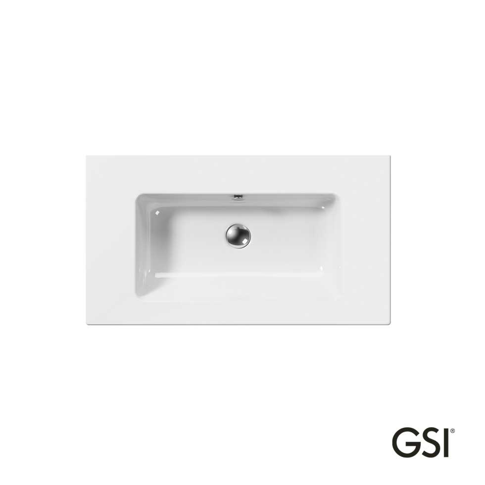 Εικόνα της Νιπτήρας Μπάνιου GSI Pura 8885-300 82x46cm