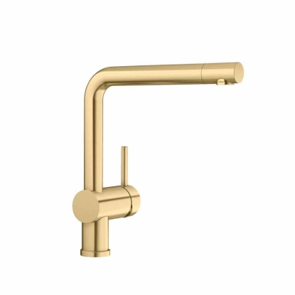 Εικόνα της Μπαταρία Κουζίνας Blanco Linus 526683 Satin Gold