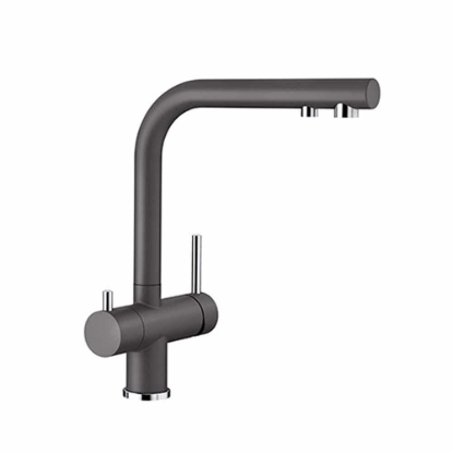 Εικόνα της Μπαταρία Κουζίνας Φιλτραρίσματος Νερού Blanco Fontas II 523137 Rock Grey