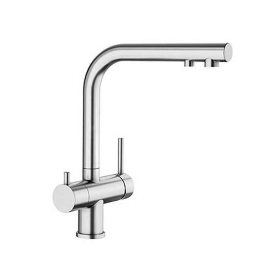 Εικόνα της Μπαταρία Κουζίνας Φιλτραρίσματος Νερού Blanco Fontas II 523129 PVD Steel