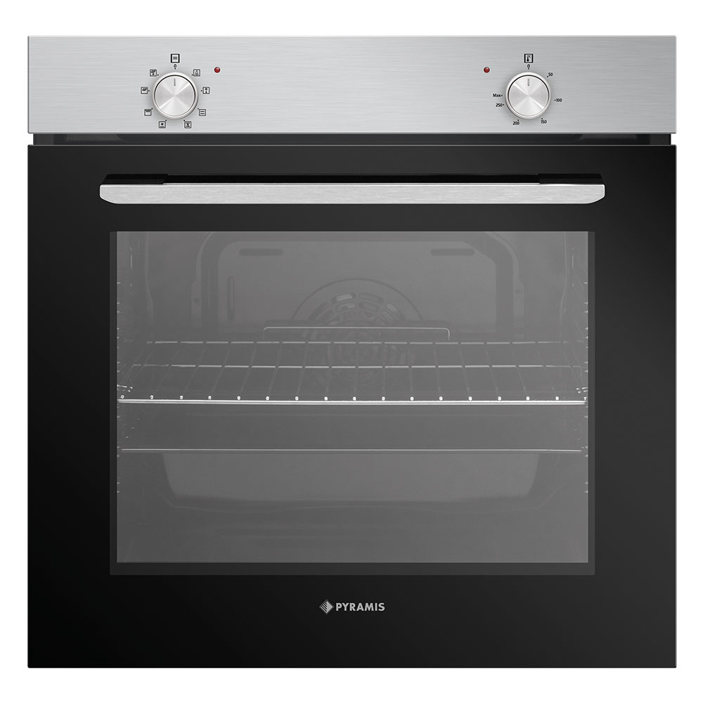 Εικόνα της Φούρνος Pyramis PO78010008SIX Inox 78 Lt Άνω Πάγκου 034069801