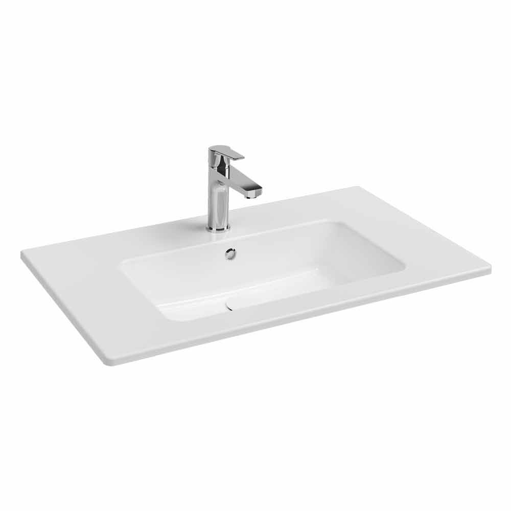 Εικόνα της Νιπτήρας Μπάνιου Bianco Ceramica Flat 36080-300 81.5x46.5cm