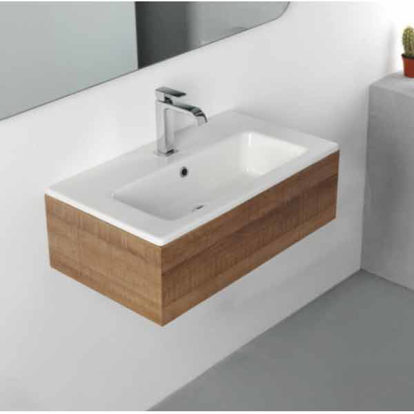 Εικόνα της Νιπτήρας Μπάνιου Bianco Ceramica Flat 37060-300 60x36cm