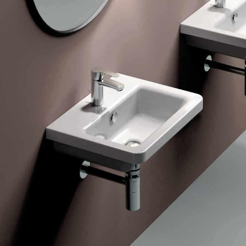 Εικόνα της Νιπτήρας Μπάνιου Bianco Ceramica City MCITY83-300 50x40cm
