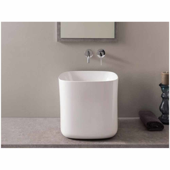 Εικόνα της Νιπτήρας Μπάνιου Scarabeo Moon 5503-300 42x42xH40cm