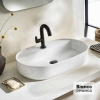 Εικόνα της Νιπτήρας Μπάνιου Bianco Ceramica Orbit 31060-300 60x40cm