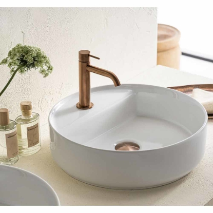 Εικόνα της Νιπτήρας Μπάνιου Bianco Ceramica Focus 33042-300 Ø42cm