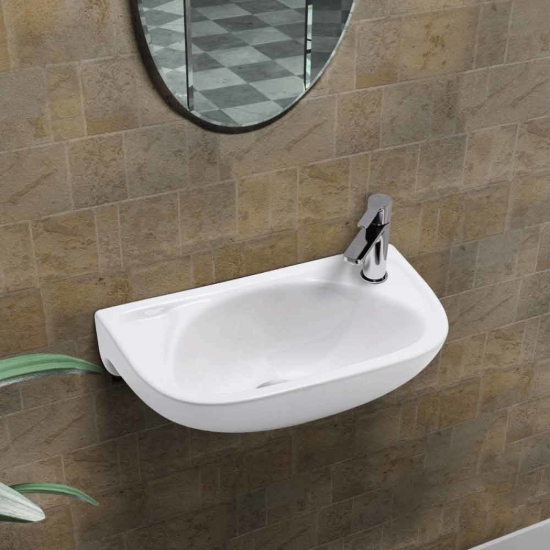 Εικόνα της Νιπτήρας Μπάνιου Bianco Ceramica 39040-300 41x26cm