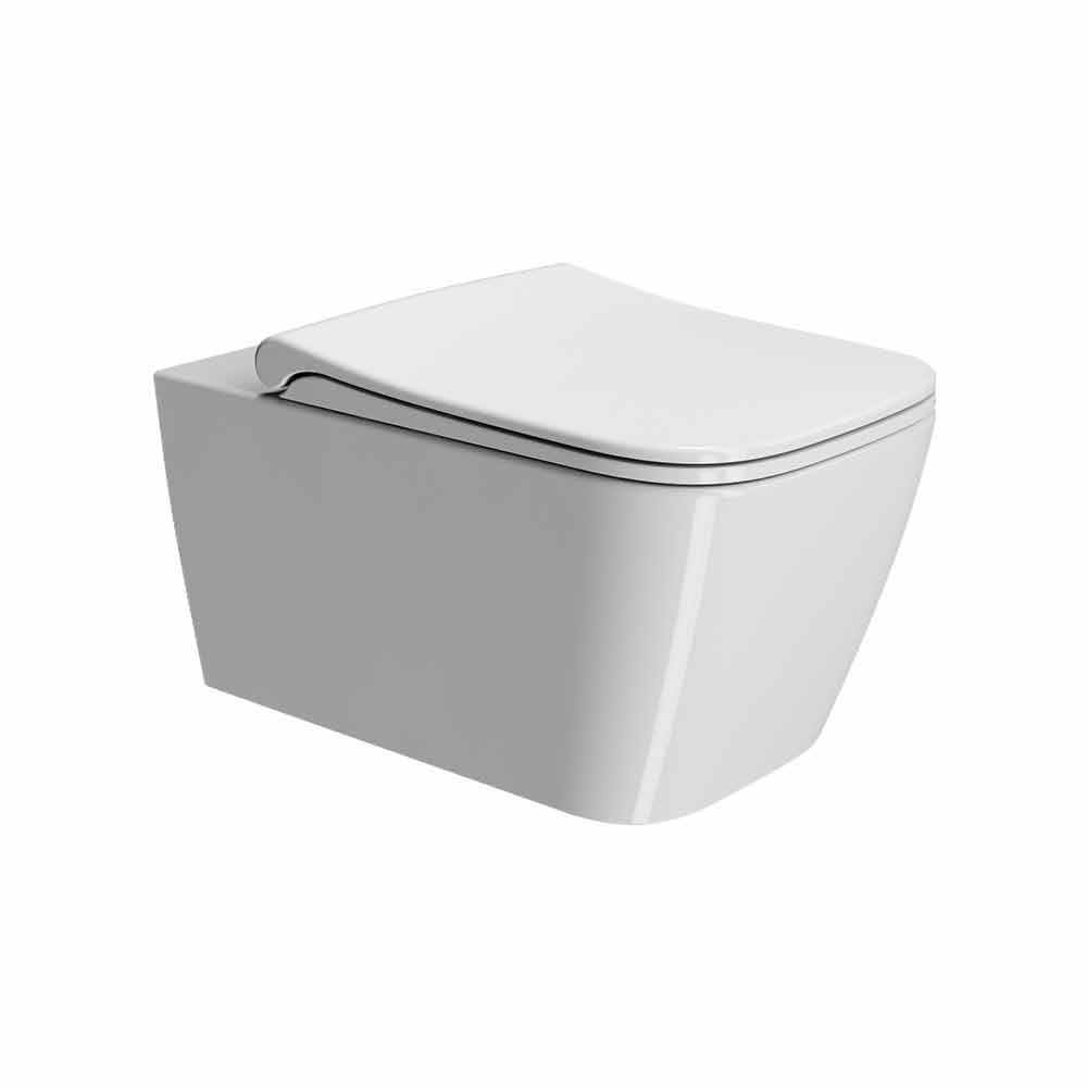Εικόνα της Λεκάνη Κρεμαστή GSI Nubes Swirl 961500C-300 55cm Με Soft Close Κάλυμμα