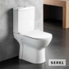 Εικόνα της Λεκάνη Serel Vela 6716B00SC-300 61cm Με Slim Soft Close Κάλυμμα