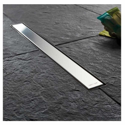 Εικόνα της Κανάλι Ντους Wirquin Flat Linear FL400 40cm Inox