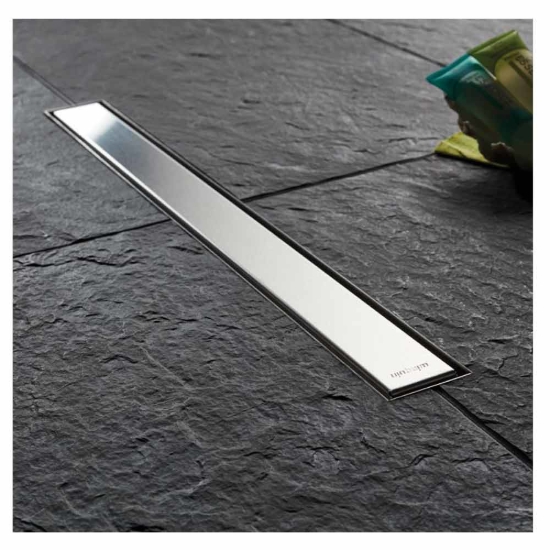 Εικόνα της Κανάλι Ντους Wirquin Flat Linear FL600 60cm Inox