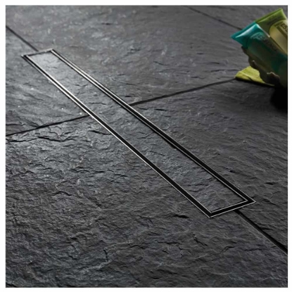 Εικόνα της Κανάλι Ντους Wirquin Flat Linear FL600-811 60cm Rose Gold Brushed PVD