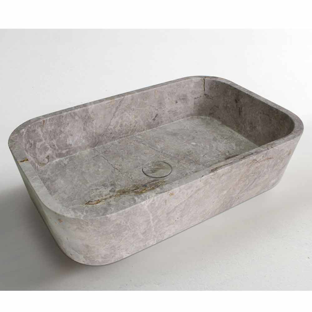 Εικόνα της Νιπτήρας Μπάνιου Fossil Gaia DS60-423 60x38cm Tundra Grey