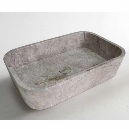 Εικόνα της Νιπτήρας Μπάνιου Fossil Gaia DS60-423 60x38cm Tundra Grey