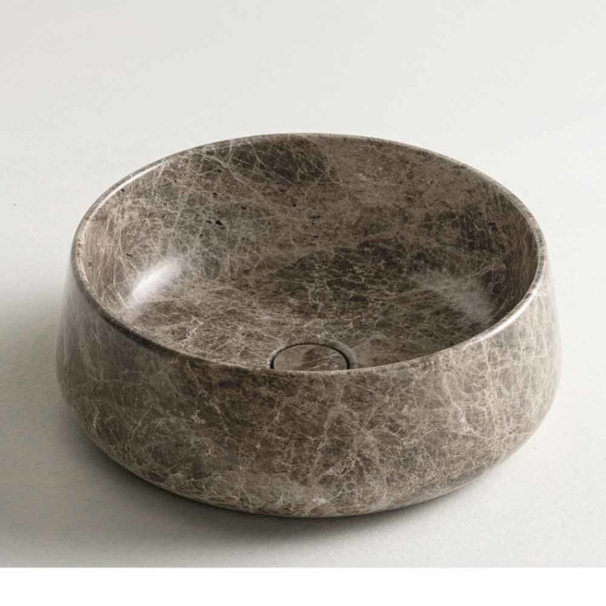 Εικόνα της Νιπτήρας Μπάνιου Fossil Opus DR42-524 Ø42cm Emperador Pale