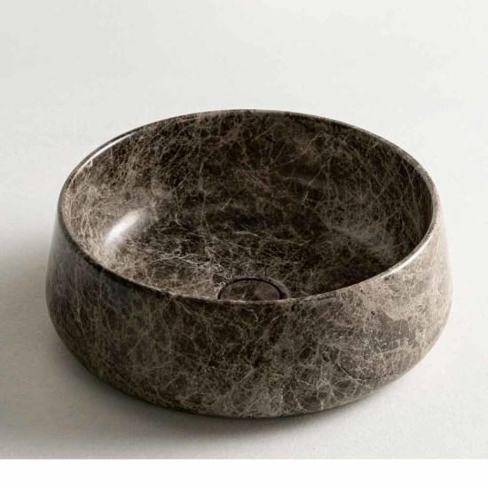 Εικόνα της Νιπτήρας Μπάνιου Fossil Opus DR42-523 Ø42cm Emperador Dark