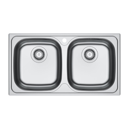 Εικόνα της Νεροχύτης Franke Spark SKN 620-34-34/78 (78x43,5) Λείος Inox 3011585003 (101.0713.867)