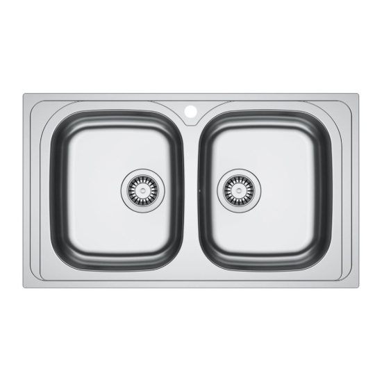 Εικόνα της Νεροχύτης Franke Spark SKX 620-34-34/86 (86x50) Λείος Inox 3011743803 (101.0713.865)