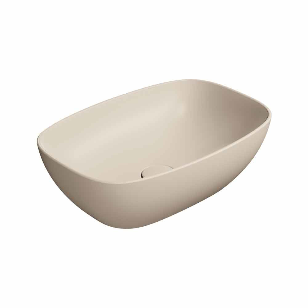 Εικόνα της Νιπτήρας Μπάνιου GSI Nubes 9784-520 50x35cm Creta