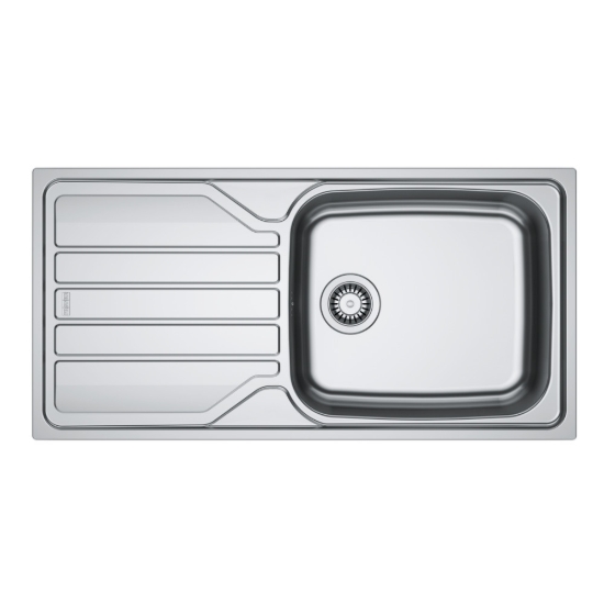 Εικόνα της Νεροχύτης Franke Flash FLN 611-100/50 (100x50) Λείος Inox 3011552225 (101.0713.787)