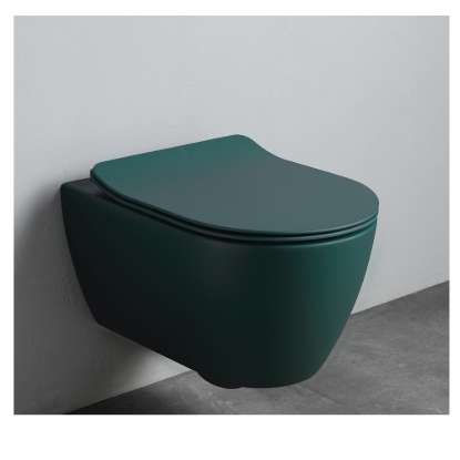 Εικόνα της Λεκάνη Κρεμαστή Scarabeo Moon Clean Flush 552000SC-900 Rimless 50,5cm Musk Με Slim Soft Close Κάλυμμα