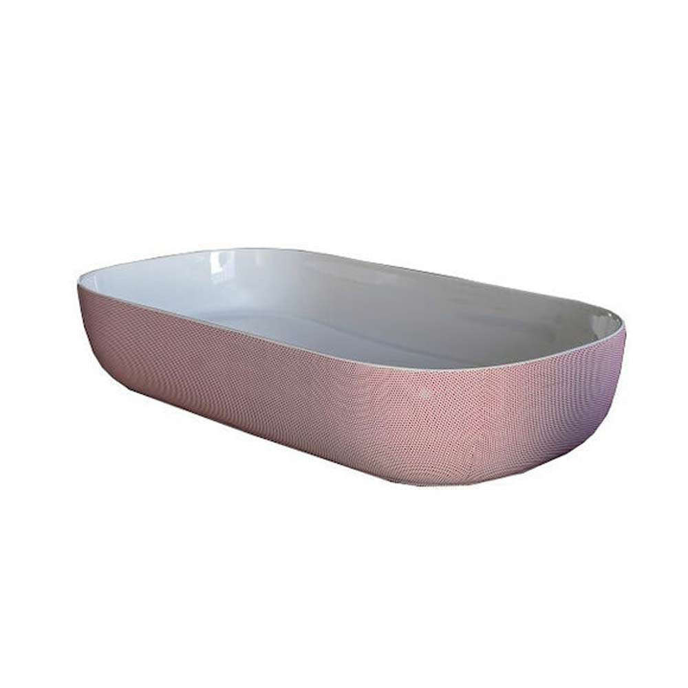 Εικόνα της Νιπτήρας Μπάνιου Scarabeo Glam 1804-SER  56x39cm Pois Pink