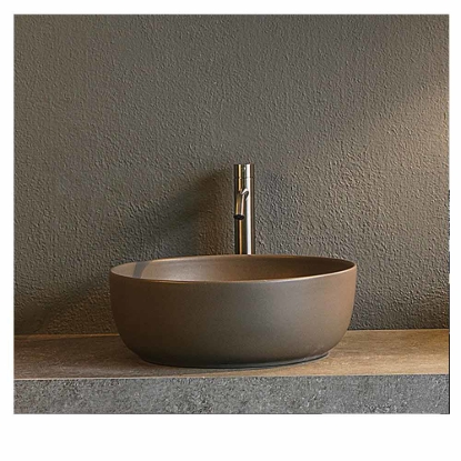 Εικόνα της Νιπτήρας Μπάνιου Scarabeo Glam 1808-510 Ø33cm Sand