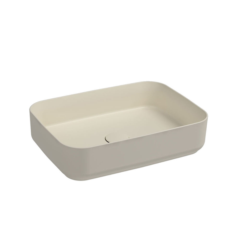 Εικόνα της Νιπτήρας Μπάνιου Bianco Ceramica Punto 34050-311 50x36cm Ivory Matt
