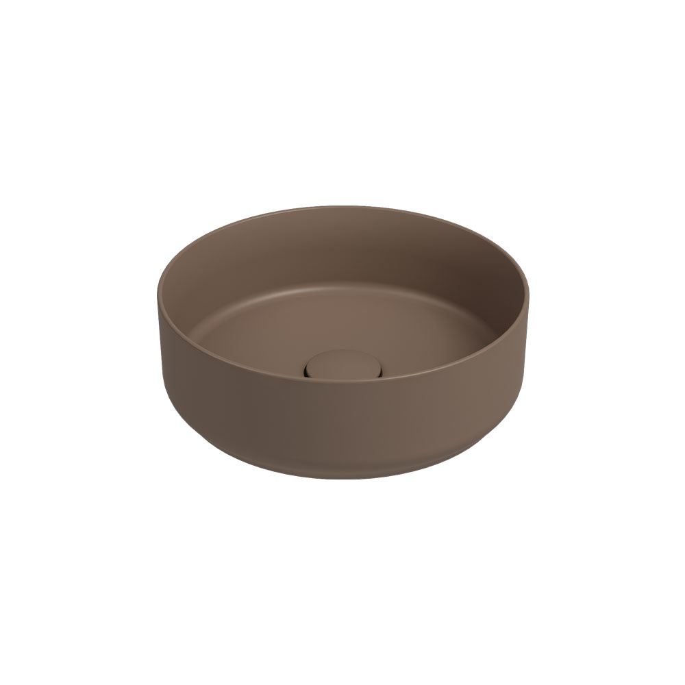 Εικόνα της Νιπτήρας Μπάνιου Bianco Ceramica Etna 33036-530 Ø36cm Taupe Matt
