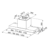 Εικόνα της Απορροφητήρας Franke Smart Style Drip Free FSTS 90 X Inox Εντοιχιζόμενος 90cm 3105001065 (305.0702.607)