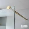 Εικόνα της Διαχωριστικό Ντους Devon Iwis Walk-in IW130C-211 126-128cm Gold Brushed PVD