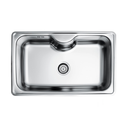 Εικόνα της Νεροχύτης Ένθετος Fortinox Arena 22080 (80x50) Σαγρέ