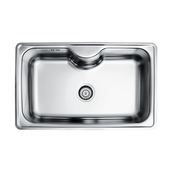 Εικόνα της Νεροχύτης Ένθετος Fortinox Arena 22080 (80x50) Σαγρέ