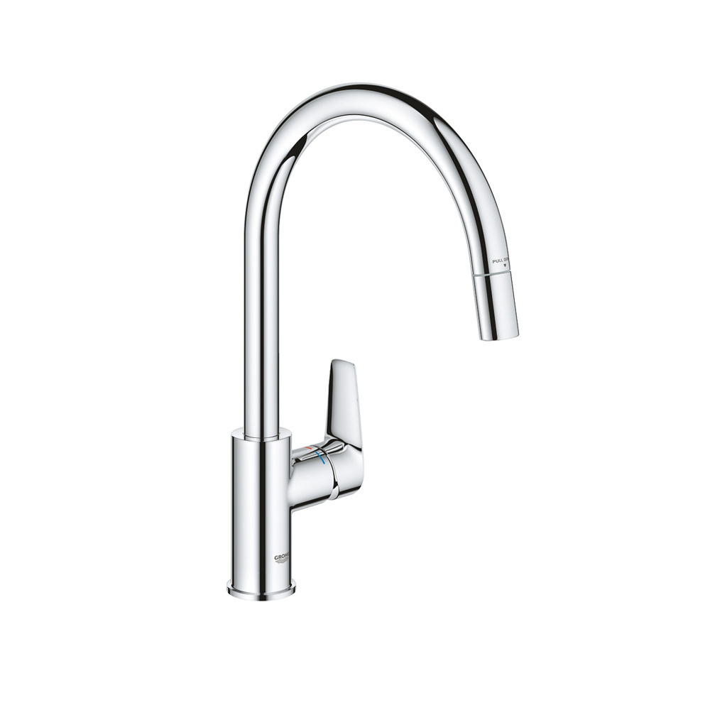 Εικόνα της Μπαταρία Κουζίνας Grohe Bauedge Ντους 30536000 Χρωμέ