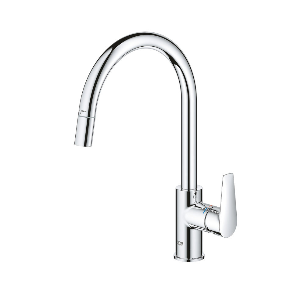 Εικόνα της Μπαταρία Κουζίνας Grohe Bauedge Ντους 30536000 Χρωμέ