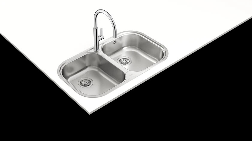 Εικόνα της Νεροχύτης Teka Stylo (82,8x48,5) 2B Micro Σαγρε 11107038