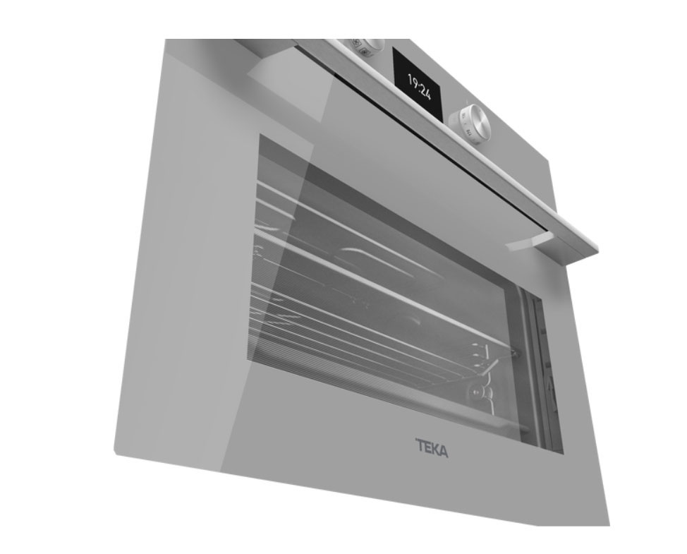 Εικόνα της Φούρνος Compact Teka HLC 8400 SM Hydroclean Pro Ύψος 45cm Steam Grey Glass 111130005