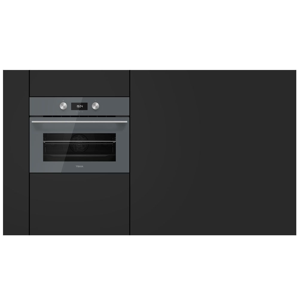 Εικόνα της Φούρνος Compact Teka HLC 8400 ST Hydroclean Pro Ύψος 45cm Stone Grey Glass 111130004