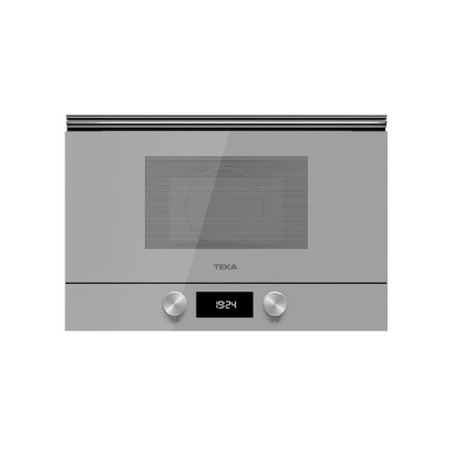 Εικόνα της Φούρνος Μικροκυμάτων Εντοιχιζόμενος Teka ML 8220 BIS L SM Με Grill 22lt Steam Grey Glass 112030004
