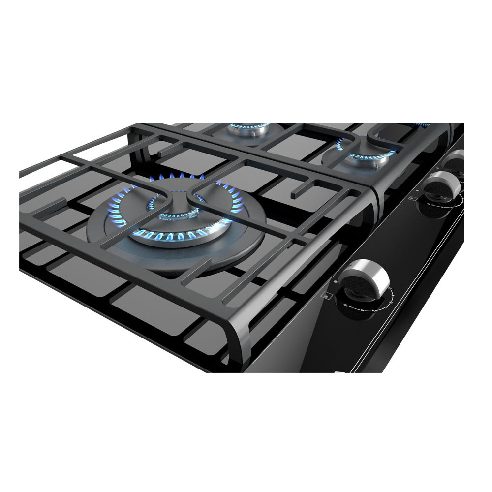 Εικόνα της Αυτόνομη Εστία Γκαζιού Teka GZC 95320 XBA Black Crystal 112570187