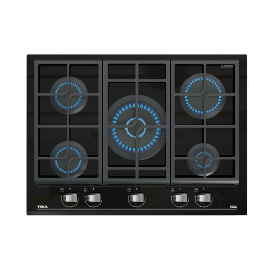 Εικόνα της Αυτόνομη Εστία Γκαζιού Teka GZC 75330 XBA Black Crystal 112570188