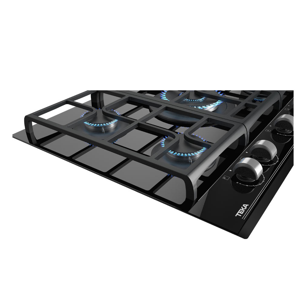 Εικόνα της Αυτόνομη Εστία Γκαζιού Teka GZC 75330 XBA Black Crystal 112570188