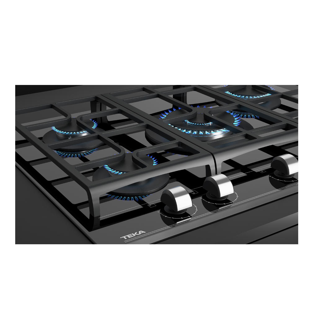 Εικόνα της Αυτόνομη Εστία Γκαζιού Teka GZC 75330 XBA Black Crystal 112570188